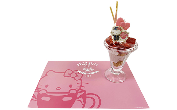 ハローキティ新幹線 パフェ